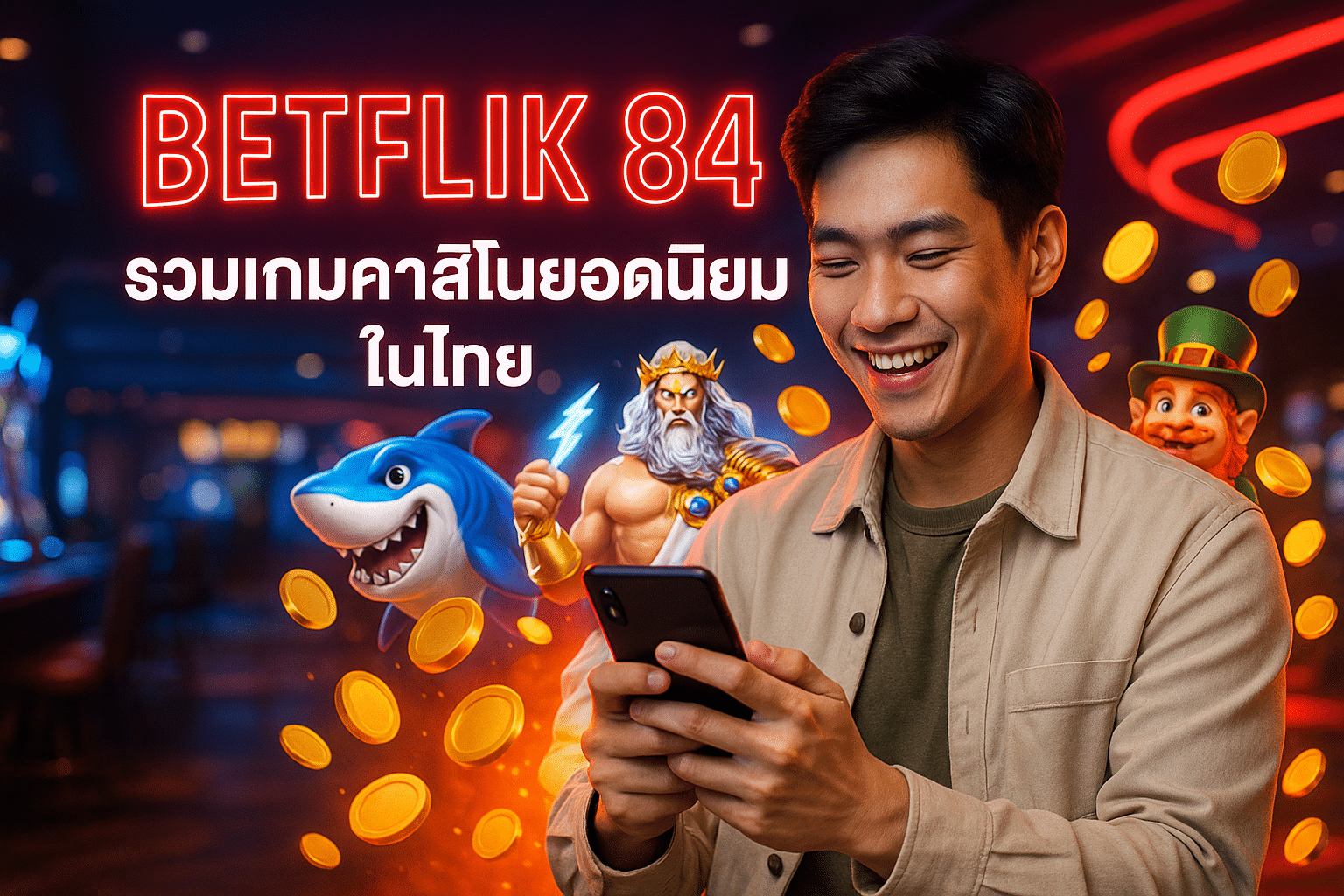 BETFLIK 84 รวมเกมคาสิโนยอดนิยมในไทย