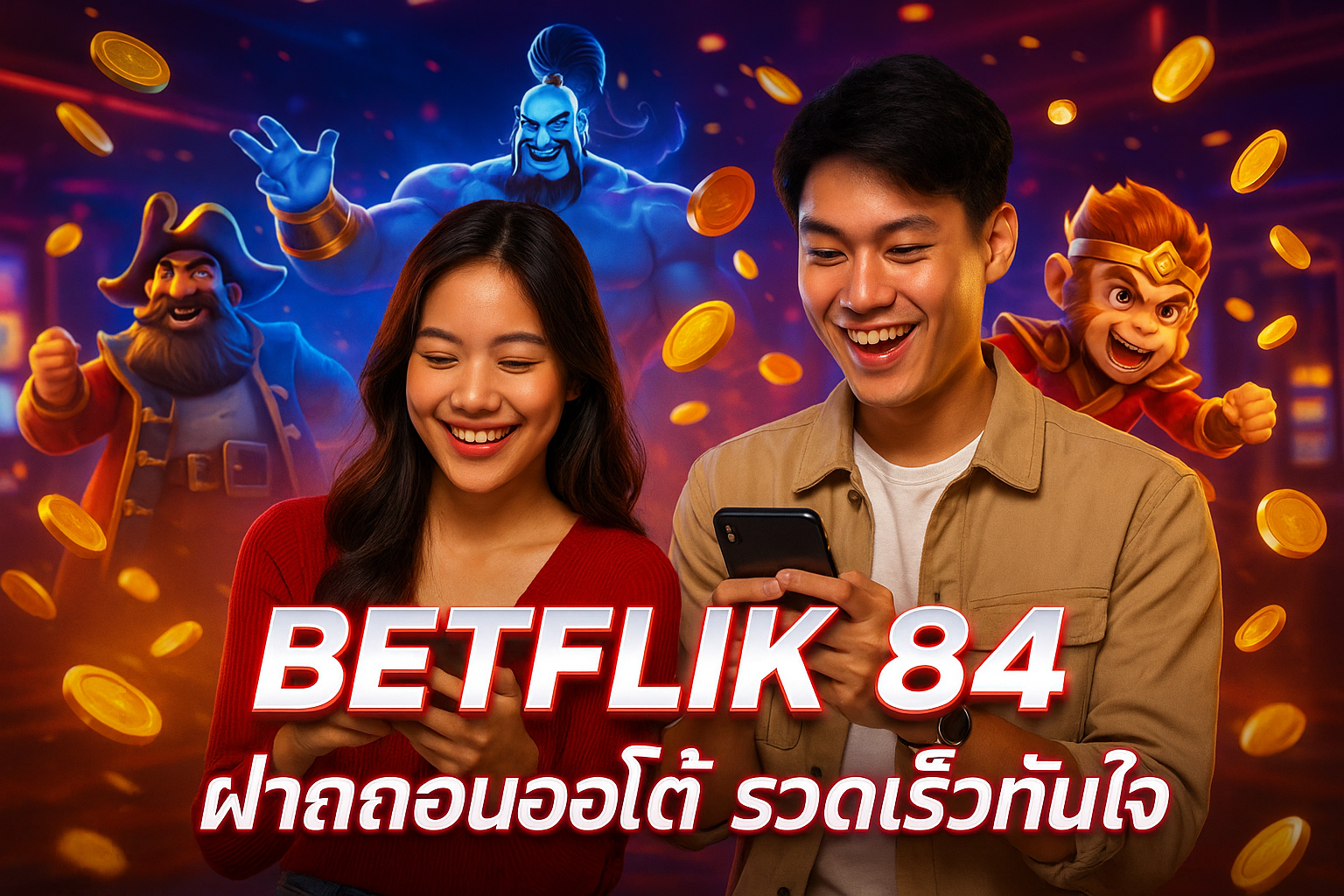 BETFLIK 84 ฝากถอนออโต้ รวดเร็วทันใจ