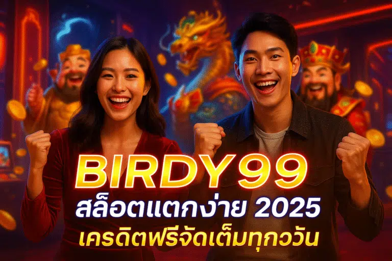 BIRDY99 สล็อตแตกง่าย 2025 เครดิตฟรีจัดเต็มทุกวัน